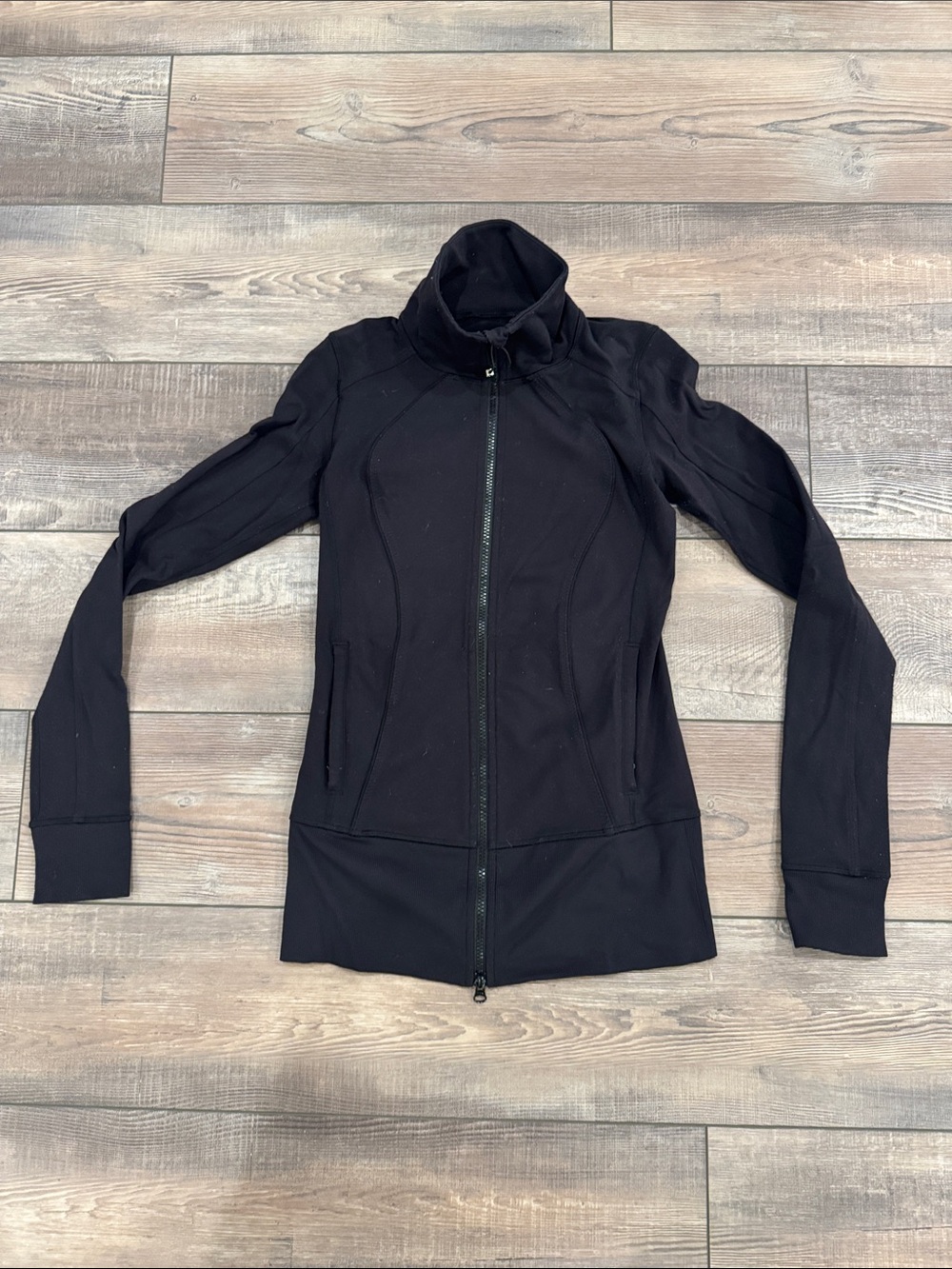 lululemon athletica Black Full-Zip Utility Jacket